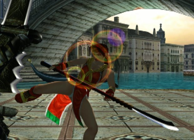 Lens Flare Effekt in Soul Calibur (Dreamcast) Lens Flare