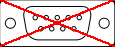 No DE-9 Connector