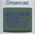 Pocket Book (Title Screen) VMU
