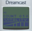 Health Condition / Ammo Count Screen VMU