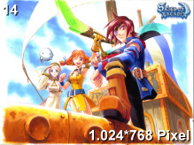 Skies of Arcadia Wallpaper 1.024x768px