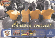 Crazy Taxi 2 (France) Magazine Ad