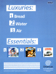 Luxuries / Essentials (UK) Magazine Ad