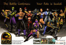 Mortal Kombat Gold (USA) Magazine Ad