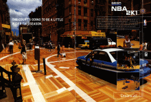 NBA 2K1 (USA) Magazine Ad