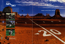 NFL 2K1 (USA) Magazine Ad
