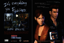 Resident Evil: Code Veronica (USA) Magazine Ad