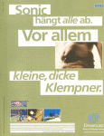 Sonic Adventure (Germany) Magazine Ad