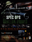 SpecOPS (USA) Magazine Ad
